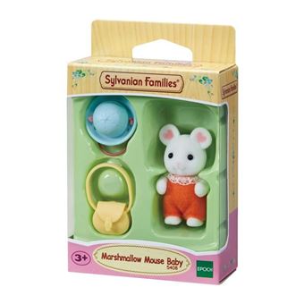 SYLV FAM LE BEBE SOURIS MARSHMALLOW