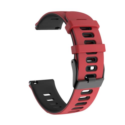 22€01 sur Bracelet de montre Compatible avec Garmin Forerunner 245/245M  20mm, Gel de silice - Rouge, Montre, Top Prix