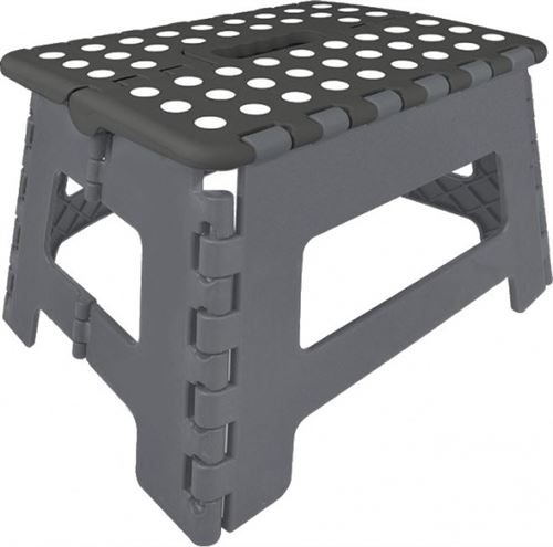 ProPlus marches pliables noir / gris 29 x 21,5 x 22 cm