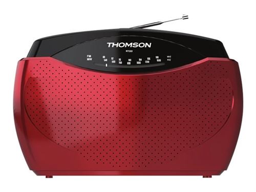 Thomson Rt223 - Radio Portable - Rouge