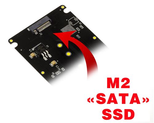 Adaptateur SATA vers disque dur SSD NGFF M.2 un port avec