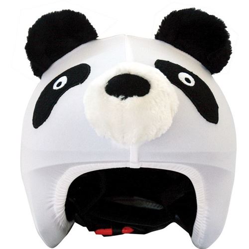 Housse de casque fantaisie - Coolcasc - Ccpan - Panda blanc et noir - Taille unique