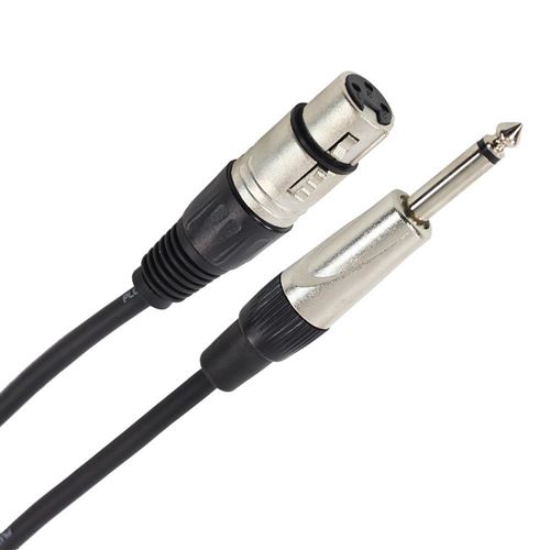 Câble Micro Plugger Câble XLR Femelle 3b - Jack Mâle Mono 15m Easy
