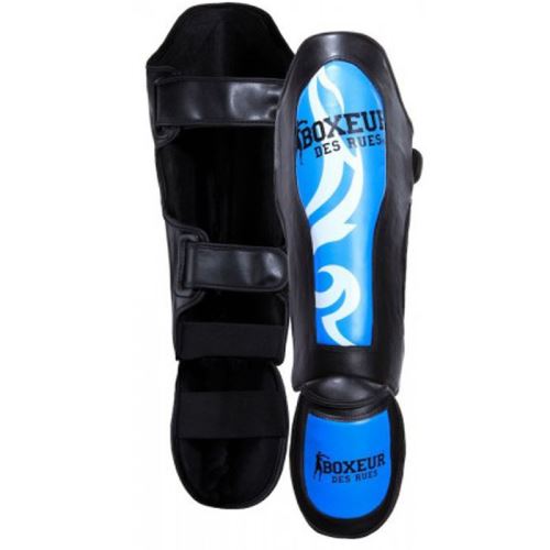 Protège tibias enfants Boxeur des rues-XS-Bleu-XS--XS-Bleu--------------Bleu-
