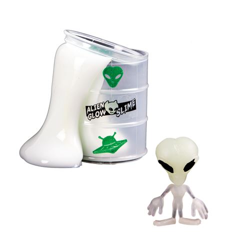 Toi-Toys mucus brille dans le noir junior silicone blanc 2 pièces