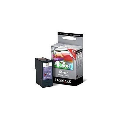 Lexmark Cartridge No. 43 - kleur (cyaan, magenta, geel) - origineel - inktcartridge