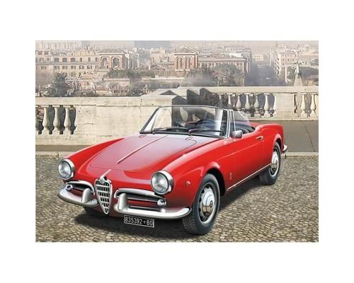 Maquette voiture : Alfa Romeo Giulietta Spider 1600 aille Unique Coloris Unique
