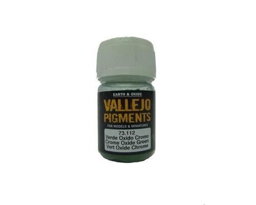 VAL73112 - Vallejo Pigments - Chrome Oxide Green - Modélisation plastique Peintures