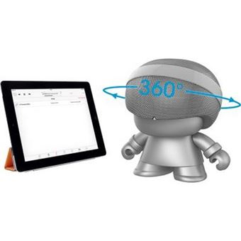 Enceinte sans fil Bigben Xoopar grand Xboy Argentée