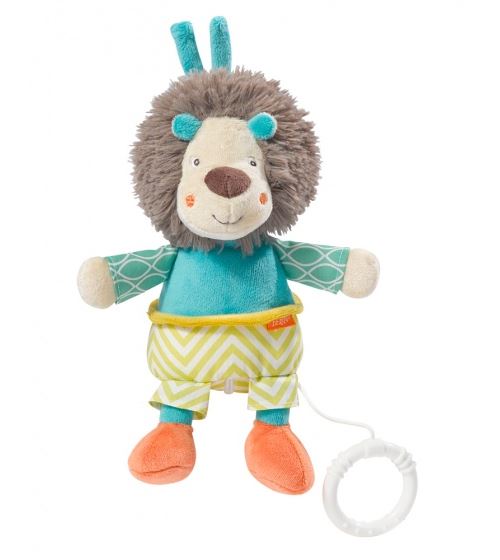 Fehn boîte Funky Friendsà musique lion 22 cm