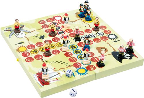 Small foot design - 5698 - jeu de société - ludo - bande de pirates