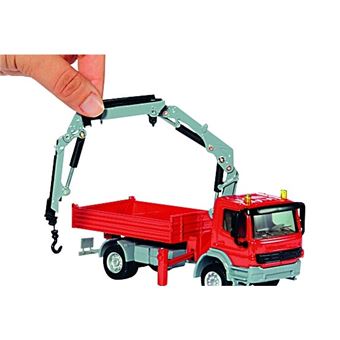 Énorme Lot SIKU – 18 Camions Mercedes, Scania, Grue + 16 Petits Camions
