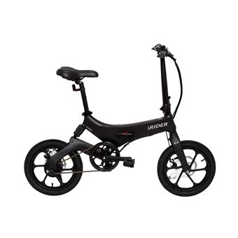 Iwatbike Irider Velo Electrique Pliant E Bike Noir 50km 25km H Velos Achat Prix Fnac