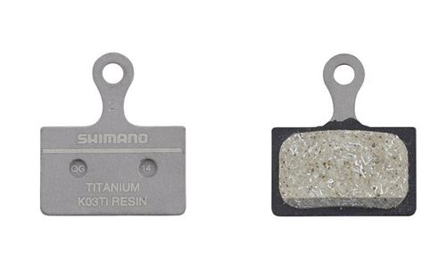 Shimano plaquettes de frein à disque K03Ti Résine grise 2 pièces