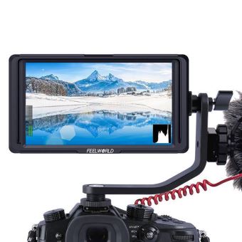 4€ sur FEELWORLD F5 DSLR 5 Moniteur de terrain pour caméra Petit vidéo Full  HD 1920x1080 - Caméra sport - Achat & prix