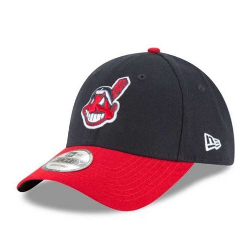 Casquette de Baseball MLB Cleveland Indians New Era The League 9Forty Adjustable Noir