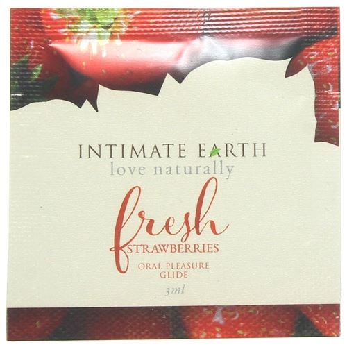 Intimate Organics Fraise Fraîche Feuille Lubrifiant 3 ml