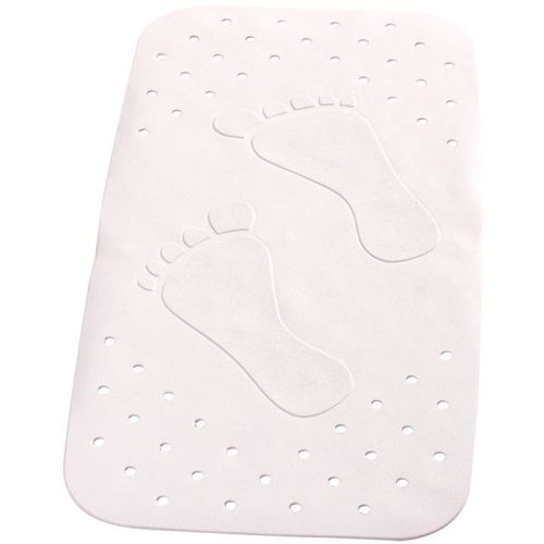 RIDDER Tapis de bain antidérapant Plattfuß 72 x 38 cm Blanc 67081