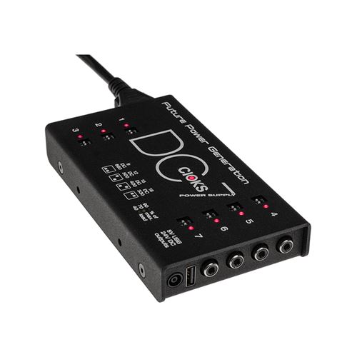Cioks DC7 multi-alimentation pour pédales d'effet