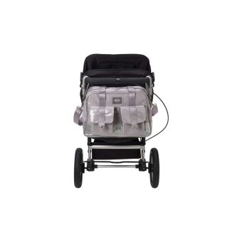 Sac a langer beaba monaco silver outlet
