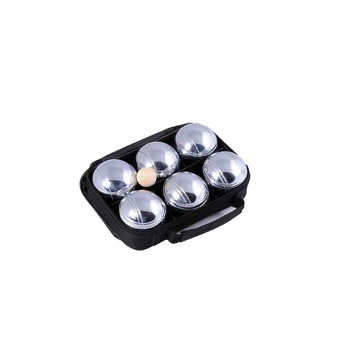 Jeu de boules de pétanque complet dans une saccoche