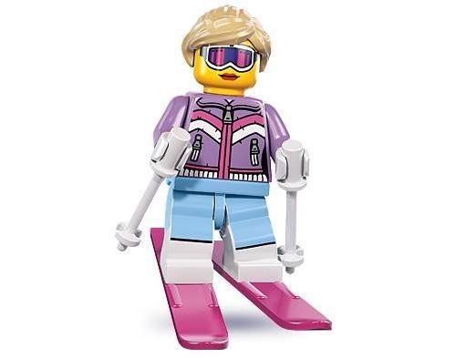 Lego Minifigures Series 8 - Skieur Alpin