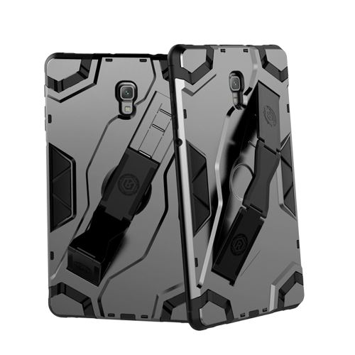 Étui antidérapant dur avec support pour Samsung Galaxy Tab A 2018 10.5 T595 T590 - Noir