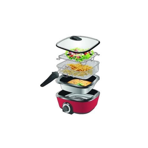 Triomph Etf1672 Multicuiseur Electrique - Rouge