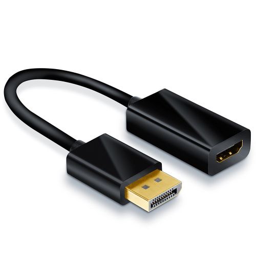 Adaptateur BENFEI 2 Paquet 1,8 m DisplayPort vers HDMI mâle vers mâle Cordon plaqué Or pour Lenovo HP Dell et Autres Marques Câble DisplayPort vers HDMI ASUS