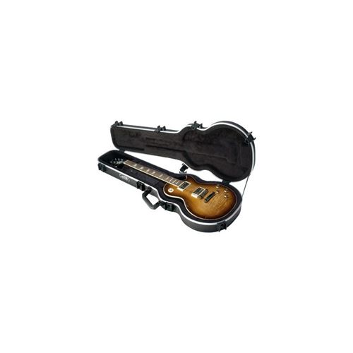 SKB 1SKB-56 Coque rigide avec Loquet TSA/Poignée surmoulée pour Guitare Les Paul Noir