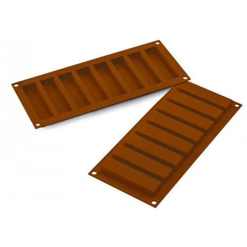 Moule à silicone 8 barres 36.184.77.0065 - vue 1