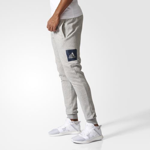 Pantalon adidas Essentials Box Logo Gris