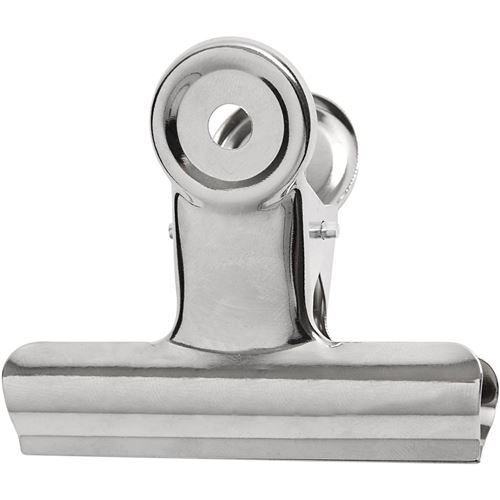 Creative pince métallique 7,5 cm argent 6 pièces