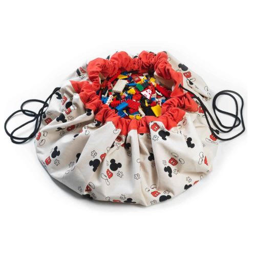Sac à jouets et tapis de jeux 2 en 1 Mickey Cool Play and Go
