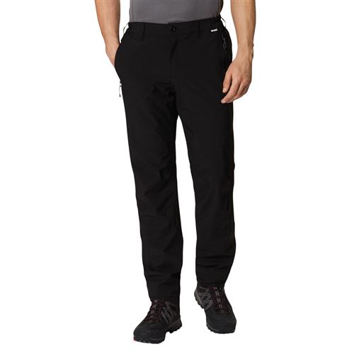 Regatta Great Outdoors Dayhike III - Pantalon de randonnée DAYHIKE III - Homme (44 FR Régulier) (Noir) - UTRG2481