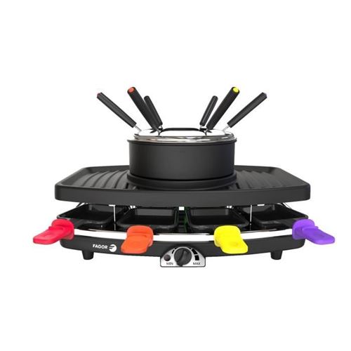 Fagor FG816 - Raclette/gril/fondue - 1.1 kWatt