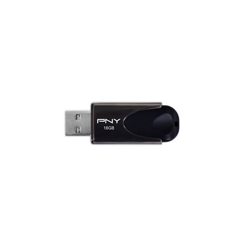 Pny Noir Attaché 4 Clé Usb 16 Gb Fd16gatt4-Ef Usb 2.0