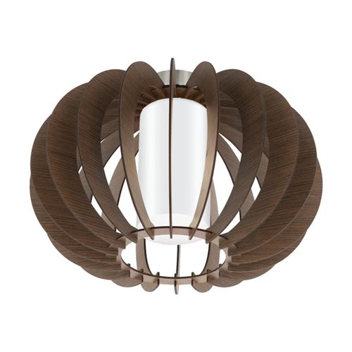 Plafonnier STELLATO 3 1 ampoule nickel satiné