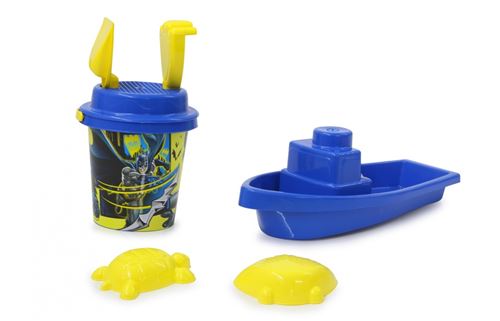 Jamara ensemble plage Batman junior bleu/jaune 7 pièces