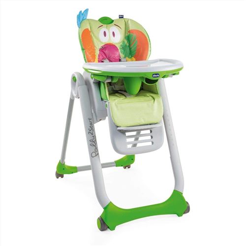Chicco chaise haute Polly2Start papegaai91/110 cm vert