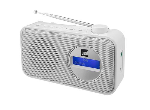 Dual DAB 84 Portable Analogique et numérique Blanc Radio portable - Radios portables (Portable, Analogique et numérique, DAB+,FM,PLL, 87,5-108 MHz, 174-240 MHz, 1 W)