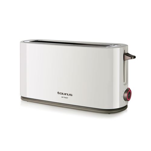 Grille-pain Taurus Mytoast de 1000W avec fente extra longue et 7 niveaux de brunissage