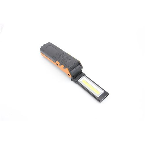 Lampe de Camping LED & COB Lampe d'Atelier et Batterie Externe Portable 2000-4000 mAh (Orange)