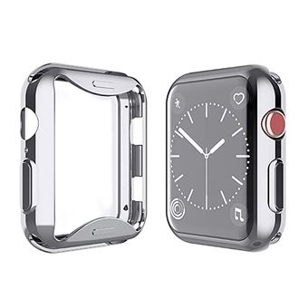Coque de protection pour Apple Watch Serie 1/2/3 42 mm argent