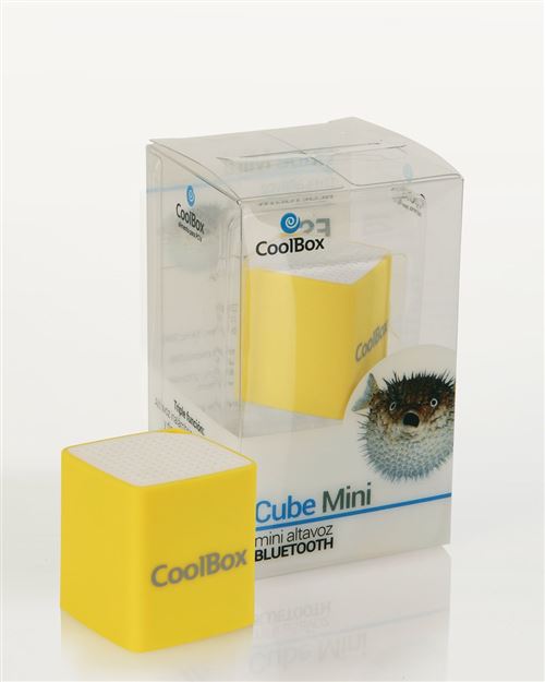 Coolbox Cube Mini Enceintes PC/Stations MP3 RMS 2 W