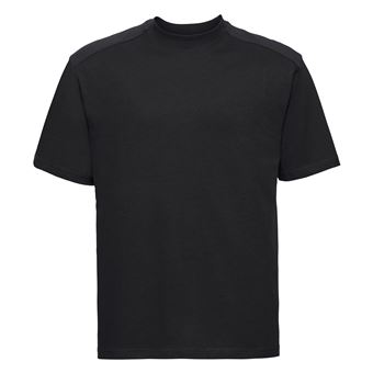 Russell Europe - T-shirt à manches courtes 100% coton - Homme (XS) (Noir) - UTRW3274 - 1