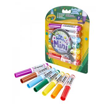 Crayola mini feutres lavables 7 pièces - Autres accessoires écriture et  petite fourniture - Achat & prix