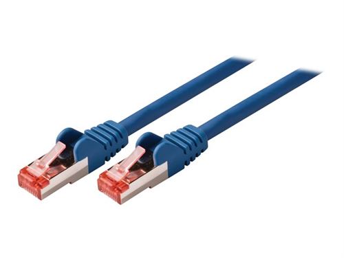 Valueline VLCP85221L50 Câble de réseau Cat6 S / ftp Rj45 (8/8) Mâle - Rj45 (8/8) Mâle 5,00 M Bleu