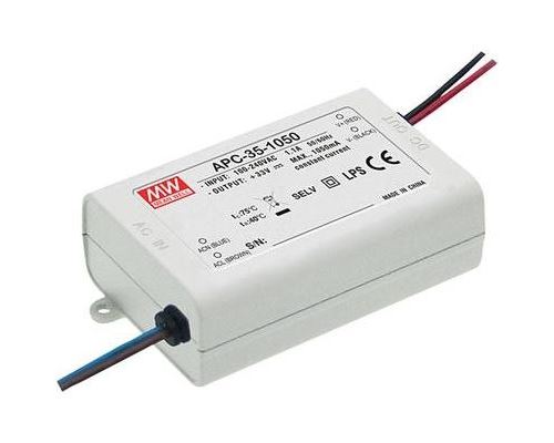 Driver led mean well apc-35-700 35 w 15-50 v 700 ma courant constant