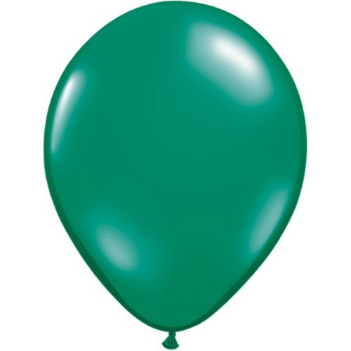Qualatex - Ballons uni 28cm (lot de 100) (Taille unique) (Vert émeraude) - UTSG4586